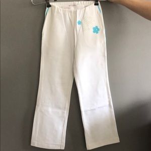 Laura Biagiotti girl’s, size 6 sweatpants NWT